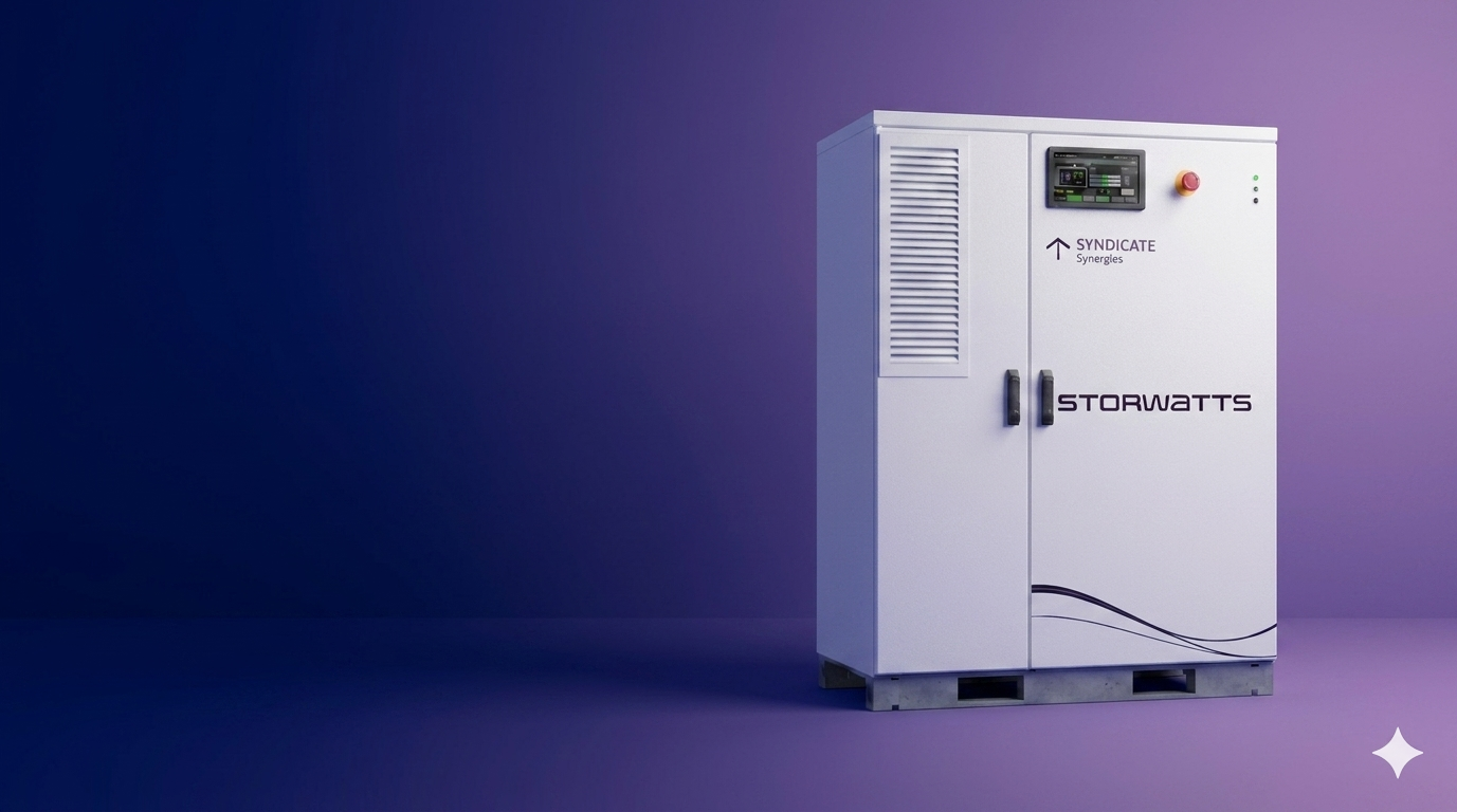 Storwatts 129kWh Industrial Hybrid BESS